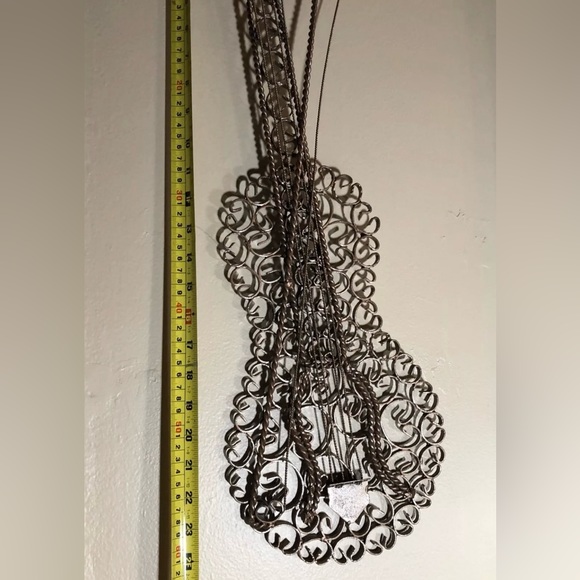 Vintage Violin Wrought Iron Wall Art 25” - Picture 8 of 8
